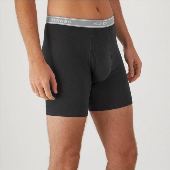 Hanes Other - Hanes Men's Gray Waistband Boxer Briefs